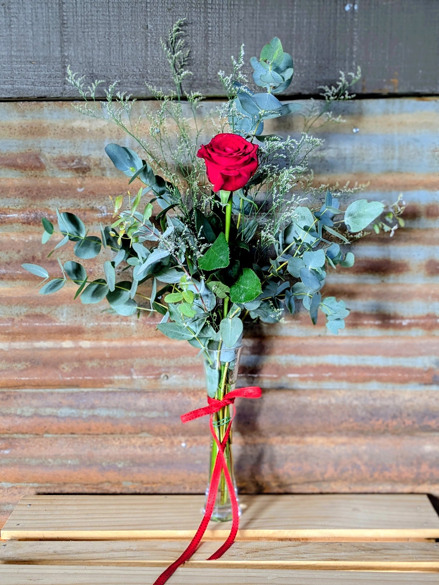 Single Red Rose