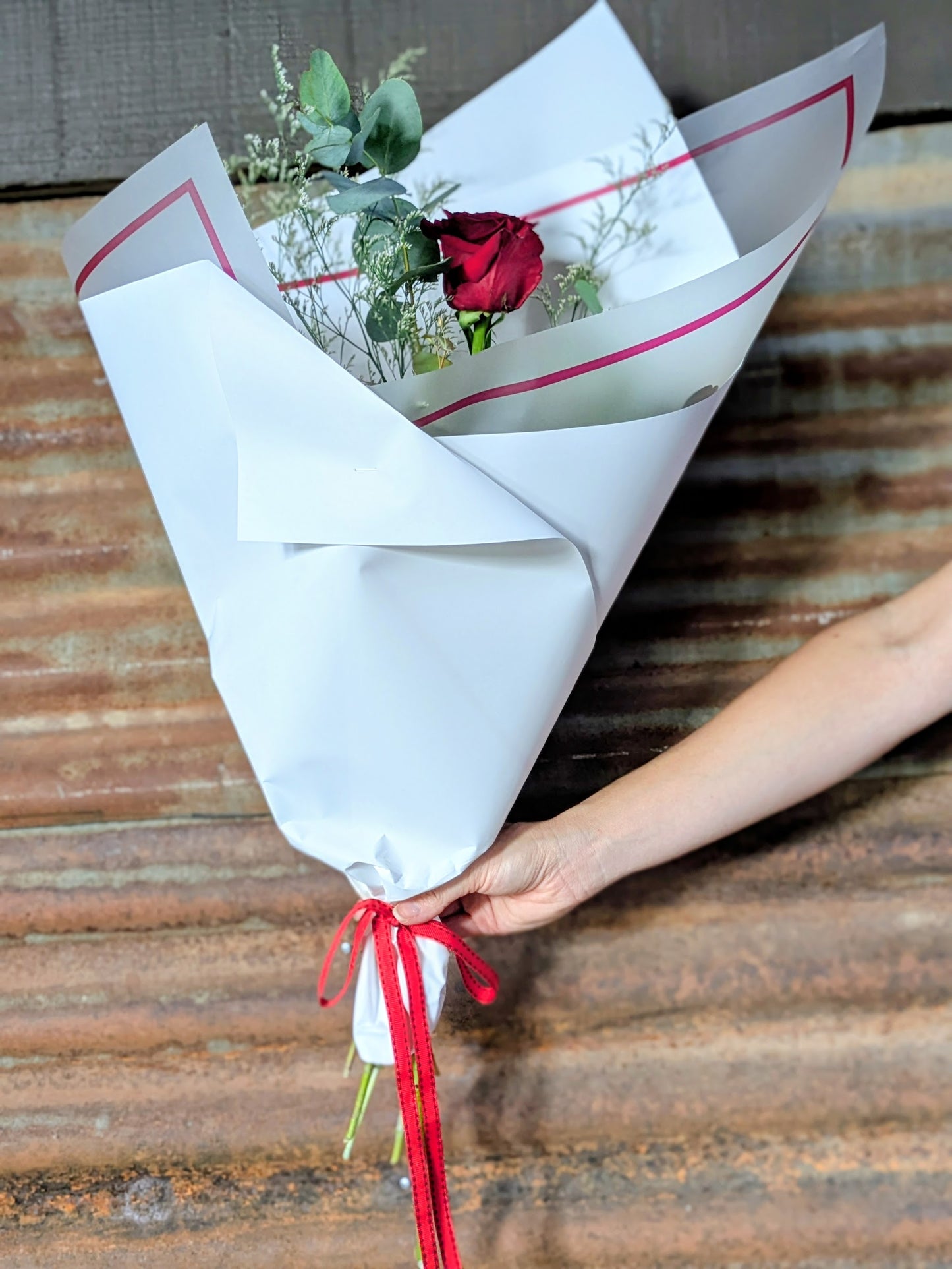 Single Red Rose