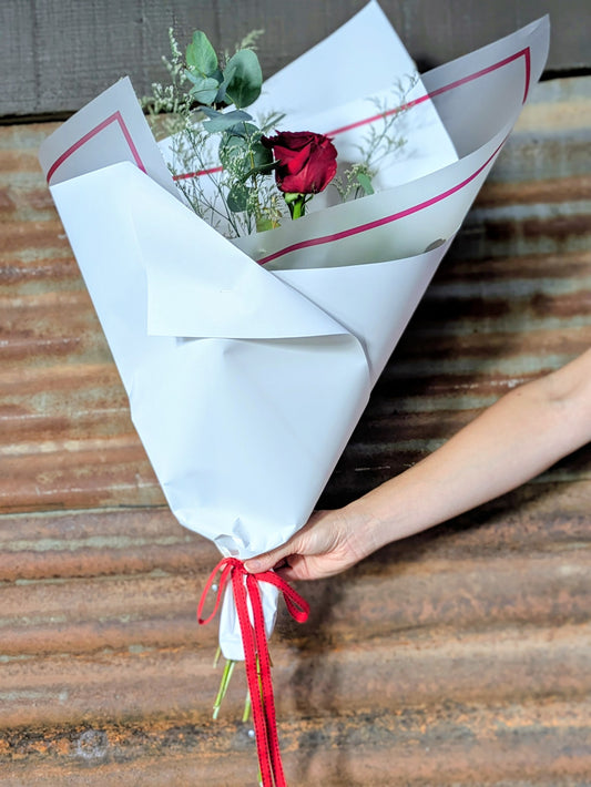 Single Red Rose