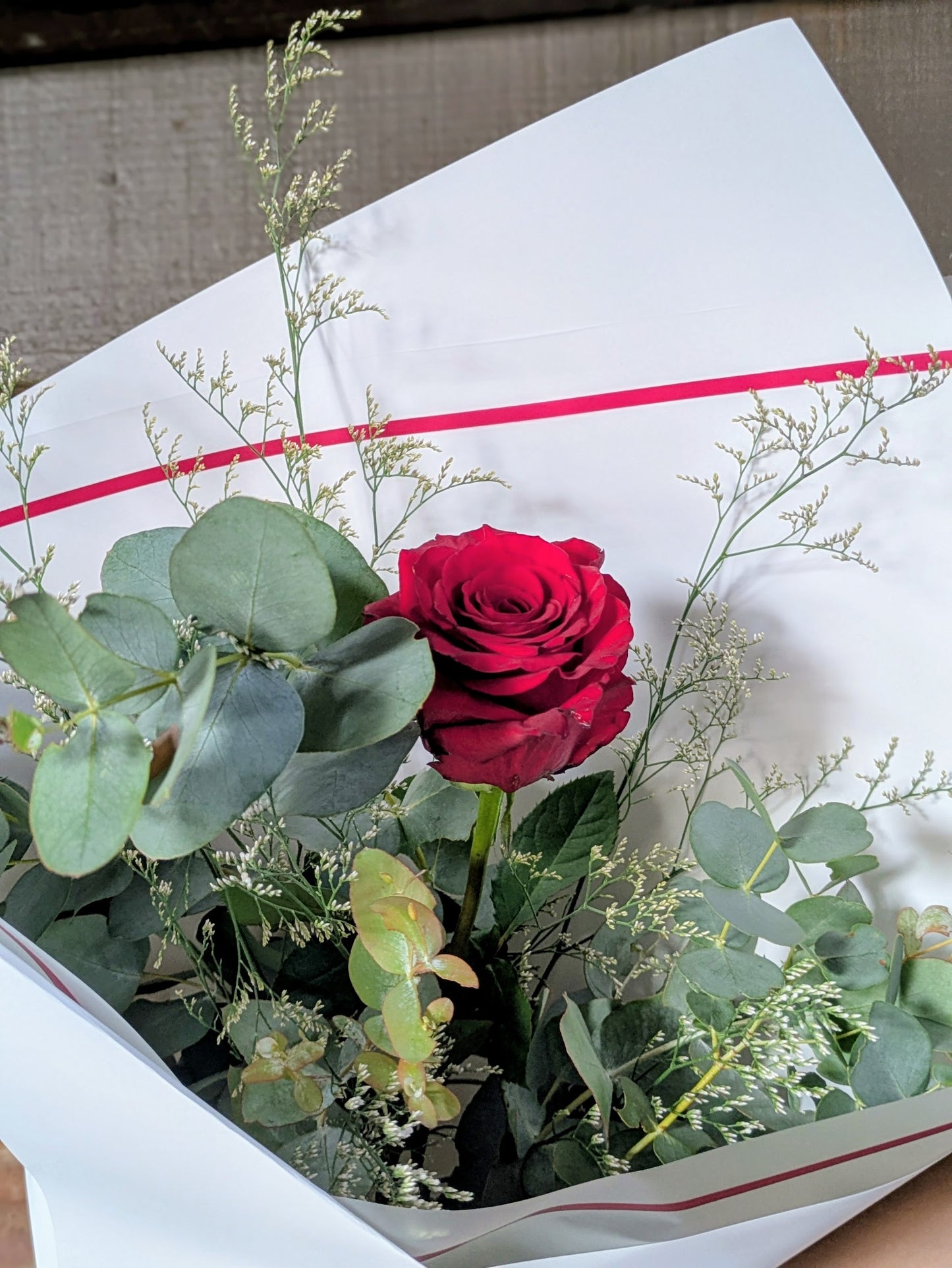 Single Red Rose